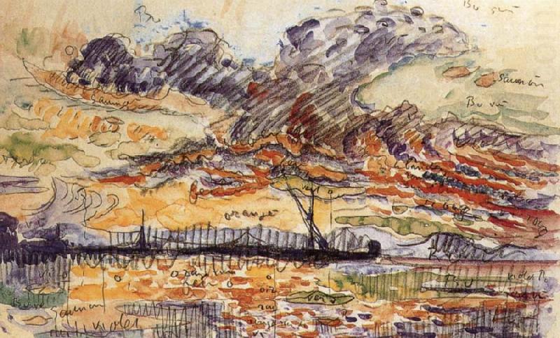 Paul Signac Put in china oil painting image